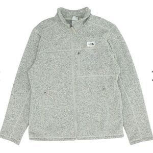 Like New Gordon Lysons North Face Light Gray Full-Zip Jacket